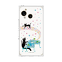 プレミアムスクエアケース［ おかべてつろう - 黒猫クロのとおりみち ］