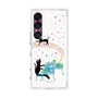 プレミアムスクエアケース［ おかべてつろう - 黒猫クロのとおりみち ］
