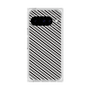 プレミアムスクエアケース［ Small Stripe - Gray × Black ］