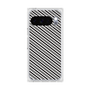 プレミアムスクエアケース［ Small Stripe - Gray × Black ］