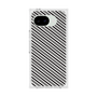 プレミアムスクエアケース［ Small Stripe - Gray × Black ］
