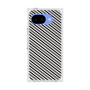 プレミアムスクエアケース［ Small Stripe - Gray × Black ］