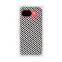 プレミアムスクエアケース［ Small Stripe - Gray × Black ］