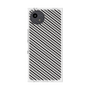 プレミアムスクエアケース［ Small Stripe - Gray × Black ］