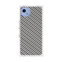 プレミアムスクエアケース［ Small Stripe - Gray × Black ］