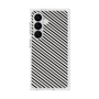プレミアムスクエアケース［ Small Stripe - Gray × Black ］
