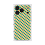プレミアムスクエアケース［ Small Stripe - Green × Orange ］