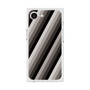 プレミアムスクエアケース［ Middle Stripe - Black ］