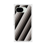 プレミアムスクエアケース［ Middle Stripe - Black ］