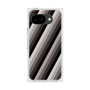 プレミアムスクエアケース［ Middle Stripe - Black ］