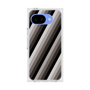 プレミアムスクエアケース［ Middle Stripe - Black ］