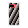 プレミアムスクエアケース［ Middle Stripe - Black ］