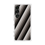 プレミアムスクエアケース［ Middle Stripe - Black ］
