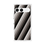 プレミアムスクエアケース［ Middle Stripe - Black ］
