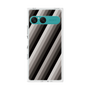 プレミアムスクエアケース［ Middle Stripe - Black ］