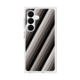 プレミアムスクエアケース［ Middle Stripe - Black ］