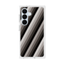プレミアムスクエアケース［ Middle Stripe - Black ］