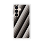 プレミアムスクエアケース［ Middle Stripe - Black ］