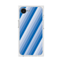 プレミアムスクエアケース［ Middle Stripe - Blue ］