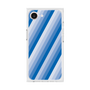 プレミアムスクエアケース［ Middle Stripe - Blue ］