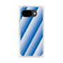 プレミアムスクエアケース［ Middle Stripe - Blue ］