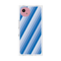 プレミアムスクエアケース［ Middle Stripe - Blue ］