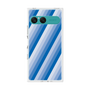 プレミアムスクエアケース［ Middle Stripe - Blue ］