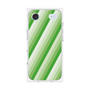 プレミアムスクエアケース［ Middle Stripe - Green ］