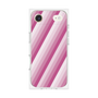 プレミアムスクエアケース［ Middle Stripe - Pink ］