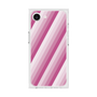 プレミアムスクエアケース［ Middle Stripe - Pink ］