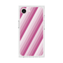 プレミアムスクエアケース［ Middle Stripe - Pink ］