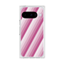 プレミアムスクエアケース［ Middle Stripe - Pink ］
