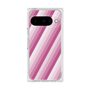 プレミアムスクエアケース［ Middle Stripe - Pink ］