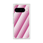 プレミアムスクエアケース［ Middle Stripe - Pink ］
