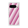 プレミアムスクエアケース［ Middle Stripe - Pink ］