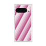 プレミアムスクエアケース［ Middle Stripe - Pink ］