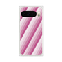 プレミアムスクエアケース［ Middle Stripe - Pink ］
