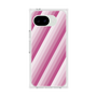 プレミアムスクエアケース［ Middle Stripe - Pink ］