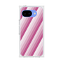 プレミアムスクエアケース［ Middle Stripe - Pink ］