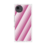 プレミアムスクエアケース［ Middle Stripe - Pink ］
