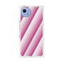 プレミアムスクエアケース［ Middle Stripe - Pink ］