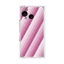プレミアムスクエアケース［ Middle Stripe - Pink ］