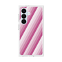 プレミアムスクエアケース［ Middle Stripe - Pink ］