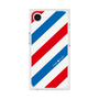 プレミアムスクエアケース［ Big Stripe - Red × Blue ］
