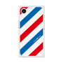プレミアムスクエアケース［ Big Stripe - Red × Blue ］