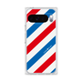 プレミアムスクエアケース［ Big Stripe - Red × Blue ］
