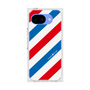 プレミアムスクエアケース［ Big Stripe - Red × Blue ］