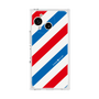 プレミアムスクエアケース［ Big Stripe - Red × Blue ］