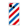 プレミアムスクエアケース［ Big Stripe - Red × Blue ］