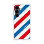 プレミアムスクエアケース［ Big Stripe - Red × Blue ］